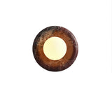 Oriel Field Travertine Wall Light, detail view 24