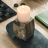 Corin Prism Marble Candle Holder, detail view 5