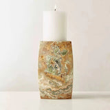 Corin Prism Marble Candle Holder, detail view 10