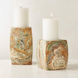Corin Prism Marble Candle Holder, detail view 8