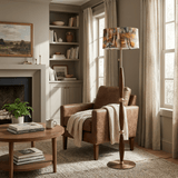 Ember Opal Wood Floor Lamp, detail view 4