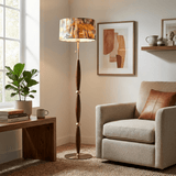 Ember Opal Wood Floor Lamp, detail view 2