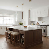 Talia Vine Wood Pendant Light, detail view 4