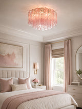 Cora Arc Glass Ceiling Light, detail view 4