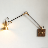 Flora Drift Wood Wall Light, detail view 6