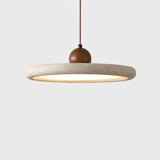 Jora Dune Travertine Pendant Light, detail view 3