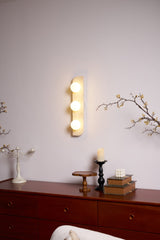Nella Morrow Travertine Wall Light, detail view 16