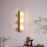Nella Morrow Travertine Wall Light, detail view 8
