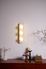 Nella Morrow Travertine Wall Light, detail view 19