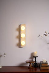 Nella Morrow Travertine Wall Light, detail view 29