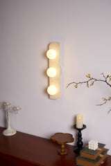 Nella Morrow Travertine Wall Light, detail view 31