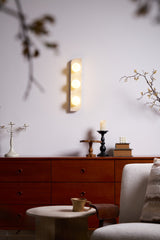 Nella Morrow Travertine Wall Light, detail view 15