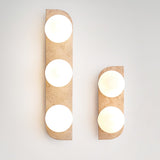 Nella Morrow Travertine Wall Light, detail view 10