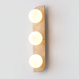 Nella Morrow Travertine Wall Light, detail view 48