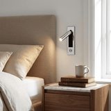 Pella Winter Aluminum Wall Light, detail view 4