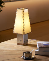 Alden Noir Wood Table Lamp, detail view 38