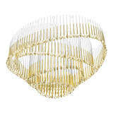 Jora Echo Glass Chandelier, detail view 23