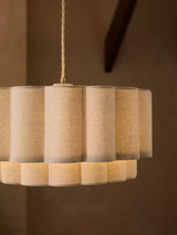 Lucen Frost Fabric Pendant Light, detail view 12