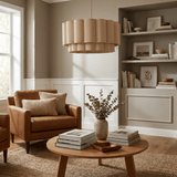 Lucen Frost Fabric Pendant Light, detail view 5