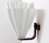 Pella Cedar Glass Wall Light, detail view 10