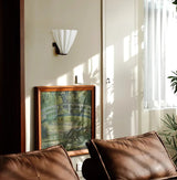 Pella Cedar Glass Wall Light, detail view 5
