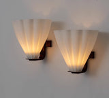 Pella Cedar Glass Wall Light, detail view 8