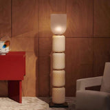 Solen Aster Travertine Floor Lamp, detail view 33