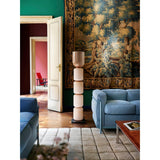 Solen Aster Travertine Floor Lamp, detail view 20