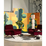 Solen Aster Travertine Floor Lamp, detail view 21