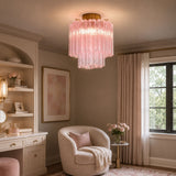 Tarin Line Glass Ceiling Light, detail view 3