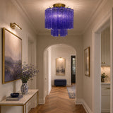 Tarin Line Glass Ceiling Light, detail view 7