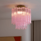 Tarin Line Glass Ceiling Light, detail view 9
