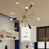 Vela Cove Glass Chandelier, detail view 5