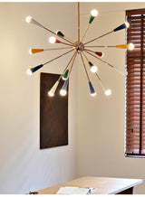 Vela Cove Glass Chandelier, detail view 34