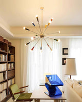 Vela Cove Glass Chandelier, detail view 9