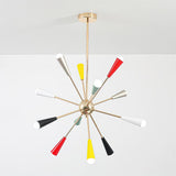 Vela Cove Glass Chandelier, detail view 20