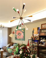 Vela Cove Glass Chandelier, detail view 22