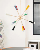 Vela Cove Glass Chandelier, detail view 6