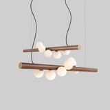 Aven Field Glass Pendant Light, detail view 3