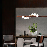 Aven Field Glass Pendant Light, detail view 6