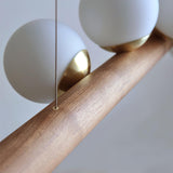 Aven Field Glass Pendant Light, detail view 10