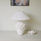 Alina Willow Ceramic Table Lamp, detail view 6