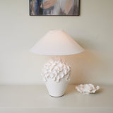 Alina Willow Ceramic Table Lamp, detail view 7