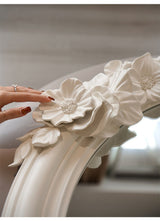 Auria Iris Plaster Decorative Object, detail view 9
