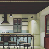 Yara Aster Metal Pendant Light, detail view 15