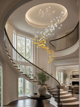 Seren Pine Glass Chandelier, detail view 11