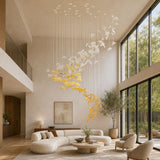 Seren Pine Glass Chandelier, detail view 5