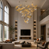 Seren Pine Glass Chandelier, detail view 7