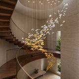 Seren Pine Glass Chandelier, detail view 3
