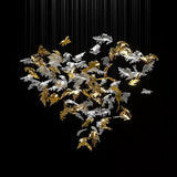 Seren Pine Glass Chandelier, detail view 12